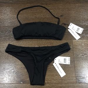 Bcbgeneration two piece black swimwear xs NWT